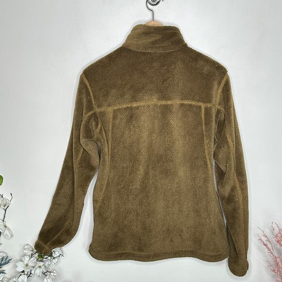 PATAGONIA Full-Zip Snap-T Re-Tool Fleece Jacket Tan Brown Sz M {N43} - Picture 3 of 5